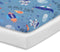 Everyday Kids 2 Pack Fitted Boys Crib Sheet, 100% Soft Breathable Microfiber Baby Sheet, Fits Standard Size Crib Mattress 28in x 52in, Nursery Sheet - Space/White